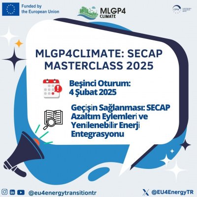 MLGP4Climate: SECAP Masterclass 2025’in Beşinci Haftasına Davetlisiniz!